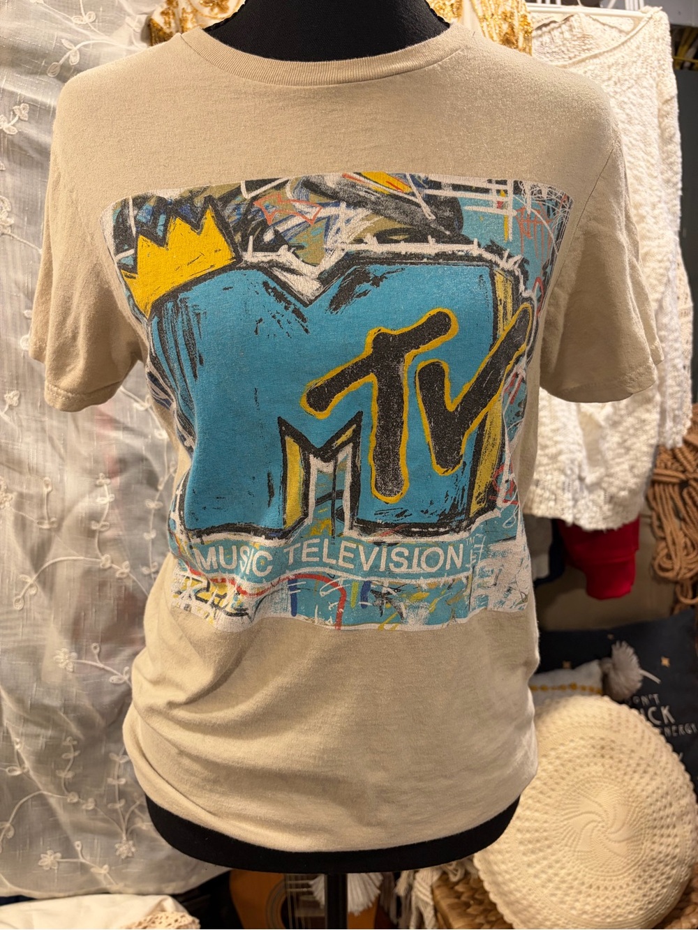 Women’s MTV Graphic Baby Tee